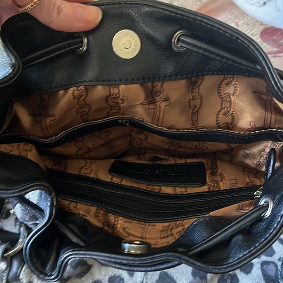 TIGNANELLO Gorgeous leather and suede Animal Print purse!! - Picture 11 of 13